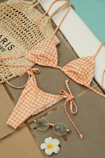 Waffle Naranja Bikini